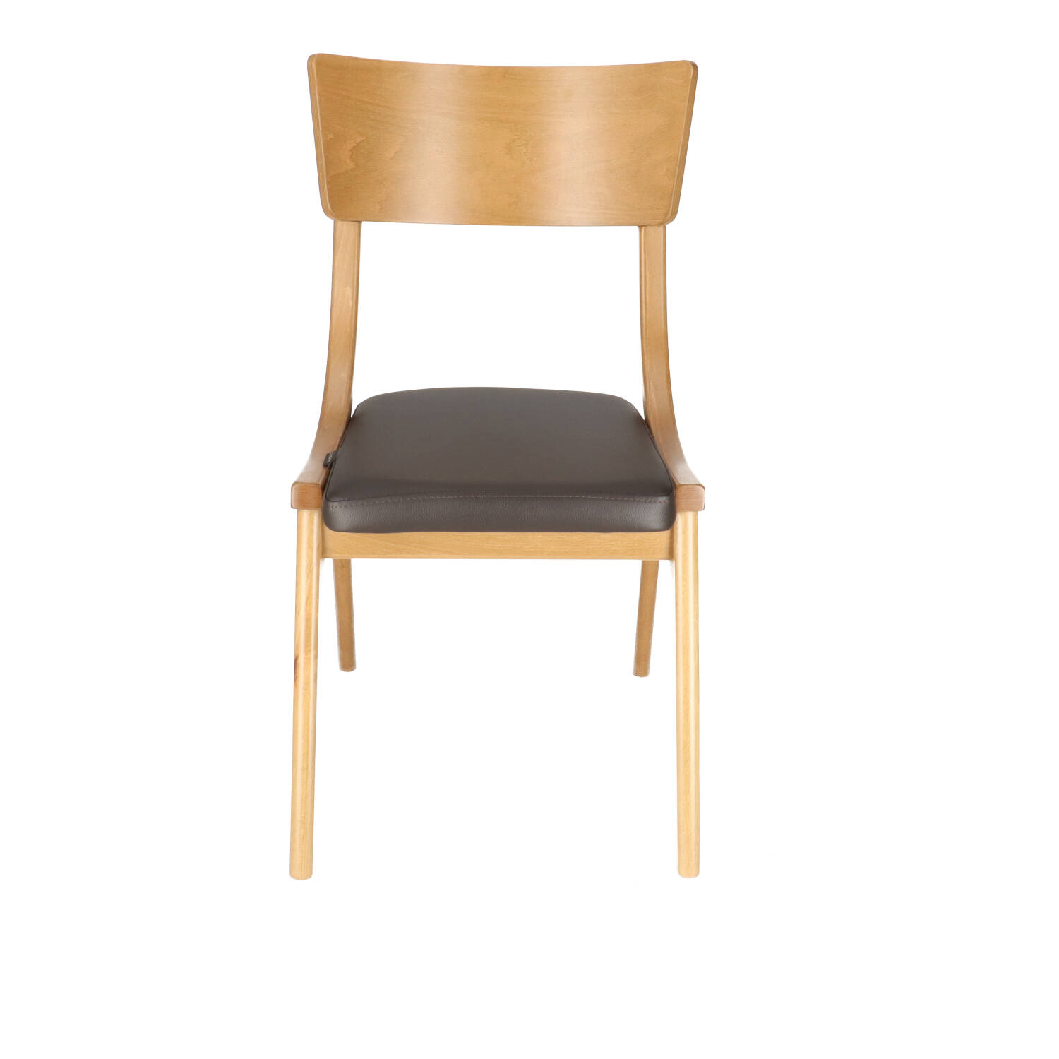 IC AURA OAK Barna design, elegáns Fa beltéri szék